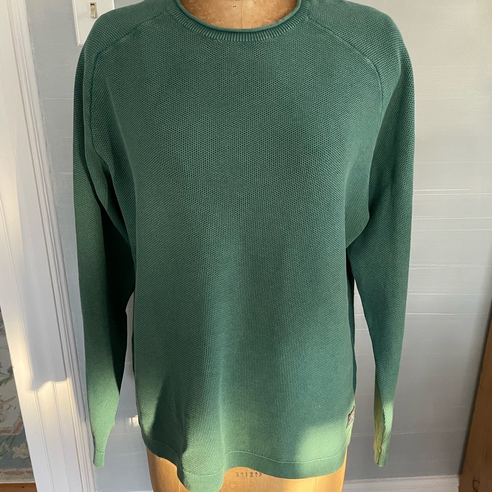Weatherproof Men's Forest Green Crewneck Sweater